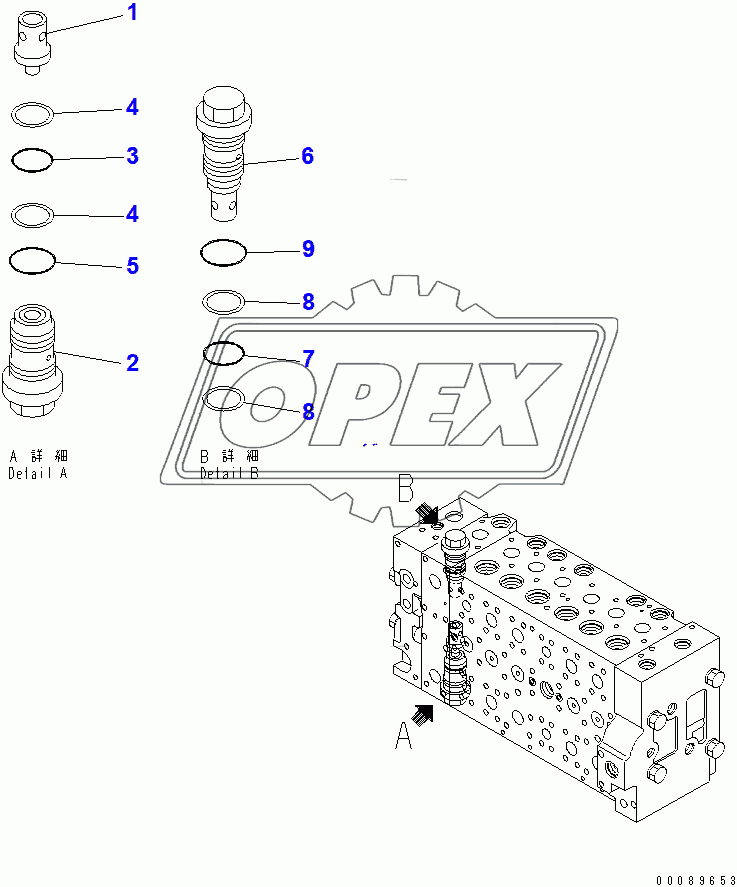  CONTROL VALVE (18/20)(51885-)