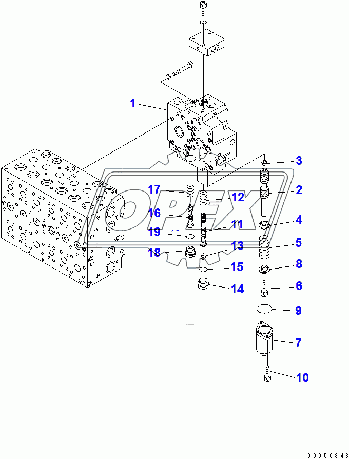  CONTROL VALVE (1-ACTUATOR) (13/23)