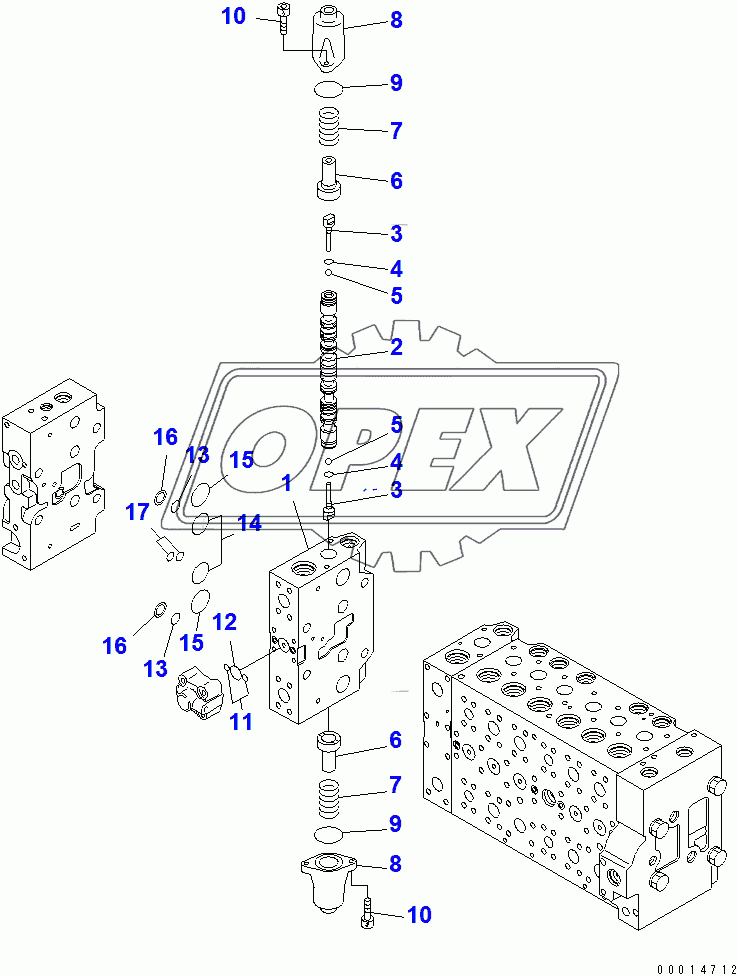  CONTROL VALVE (1-ACTUATOR) (21/23)