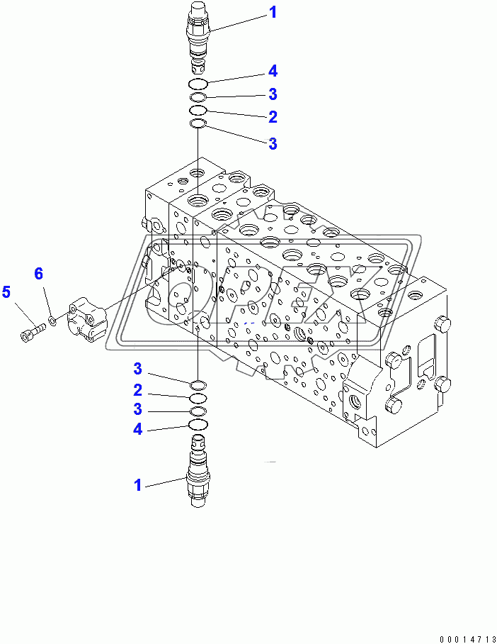  CONTROL VALVE (1-ACTUATOR) (22/23)