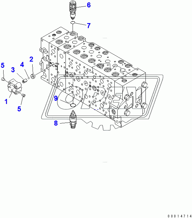  CONTROL VALVE (1-ACTUATOR) (23/23)