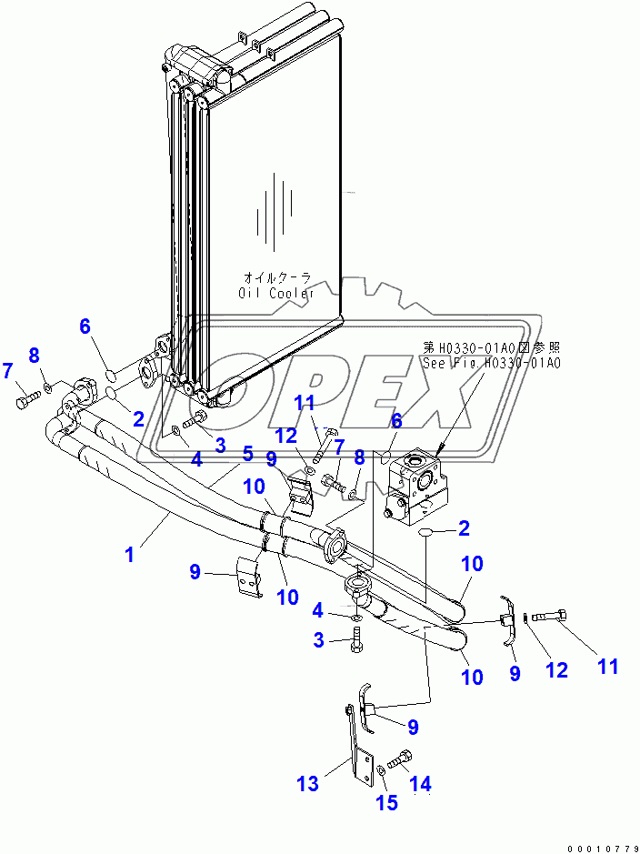  OIL COOLER PIPING