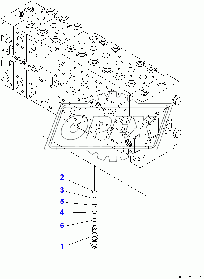  CONTROL VALVE (2-ACTUATOR) (8/25)