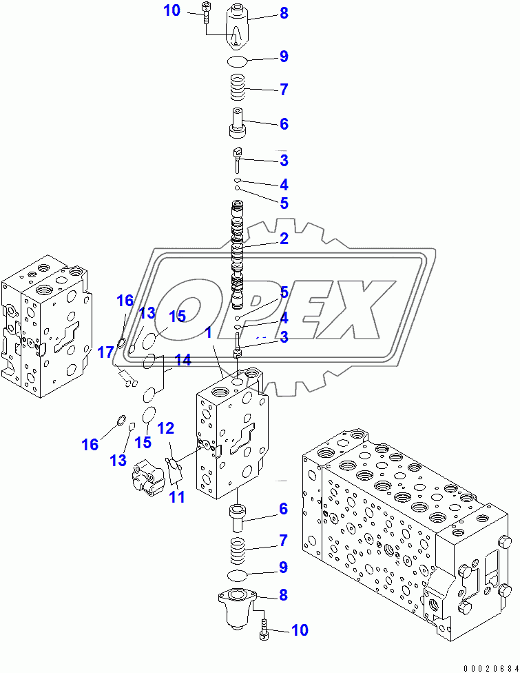  CONTROL VALVE (2-ACTUATOR) (21/25)