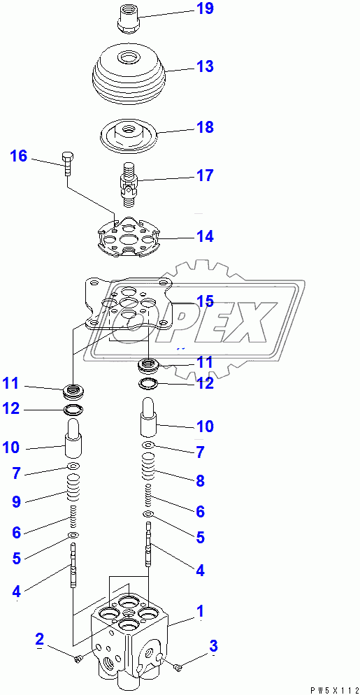  PPC VALVE (FOR WORK EQUIPMENT)