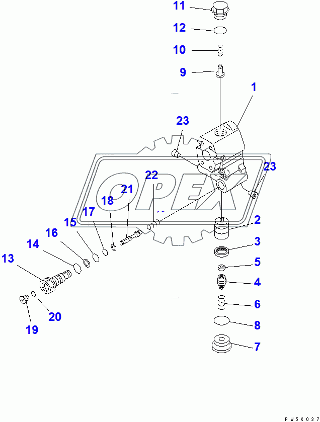  HYDRAULIC DRIFT PREVENTION VALVE (FOR ARM)