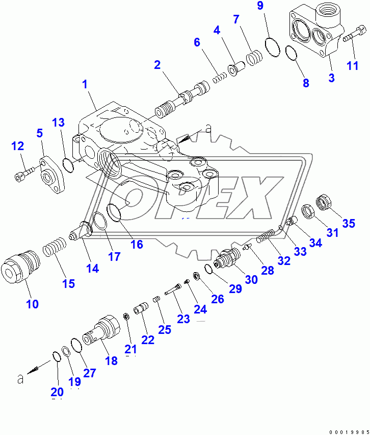 ANTI-DROP VALVE (FOR BOOM CYLINDER)