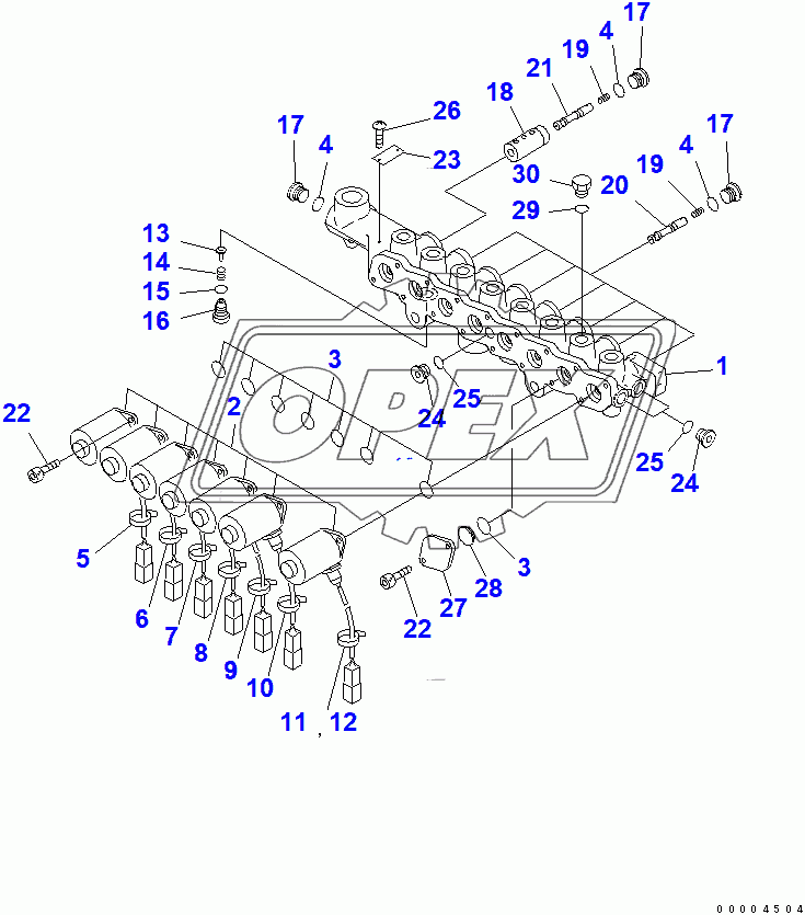  SOLENOID VALVE (INNER PARTS) 1