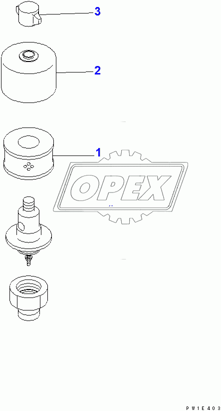  BREATHER (FOR HYDRAULIC TANK)