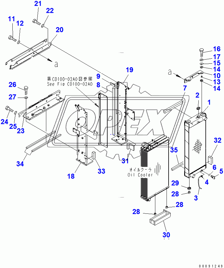  COOLING (RADIATOR AND FRAME)(52049-52113)