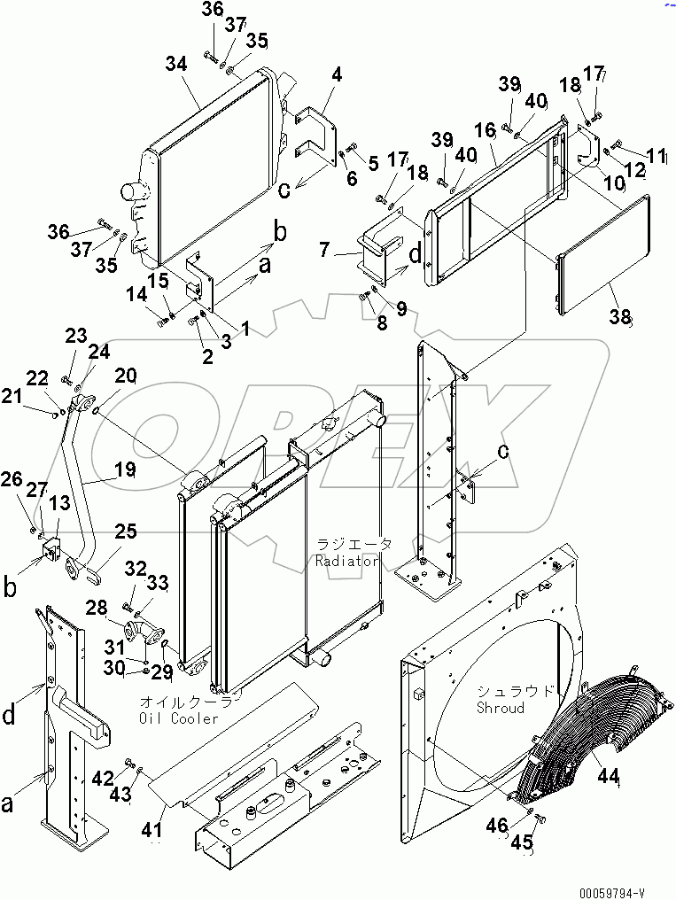  COOLING (AFTER COOLER AND CONDENSER)(#60053-)