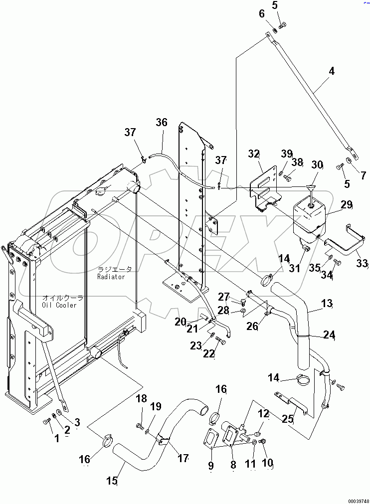  COOLING (RADIATOR PIPING)