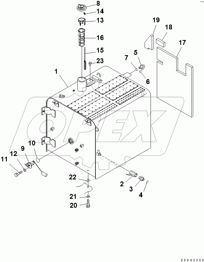 FUEL TANK(#60001-60065)