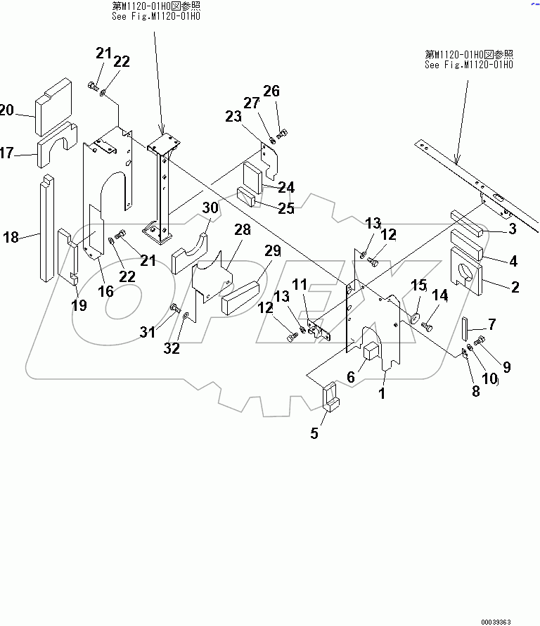  PARTITION (MACHINE CAB) (2/2)