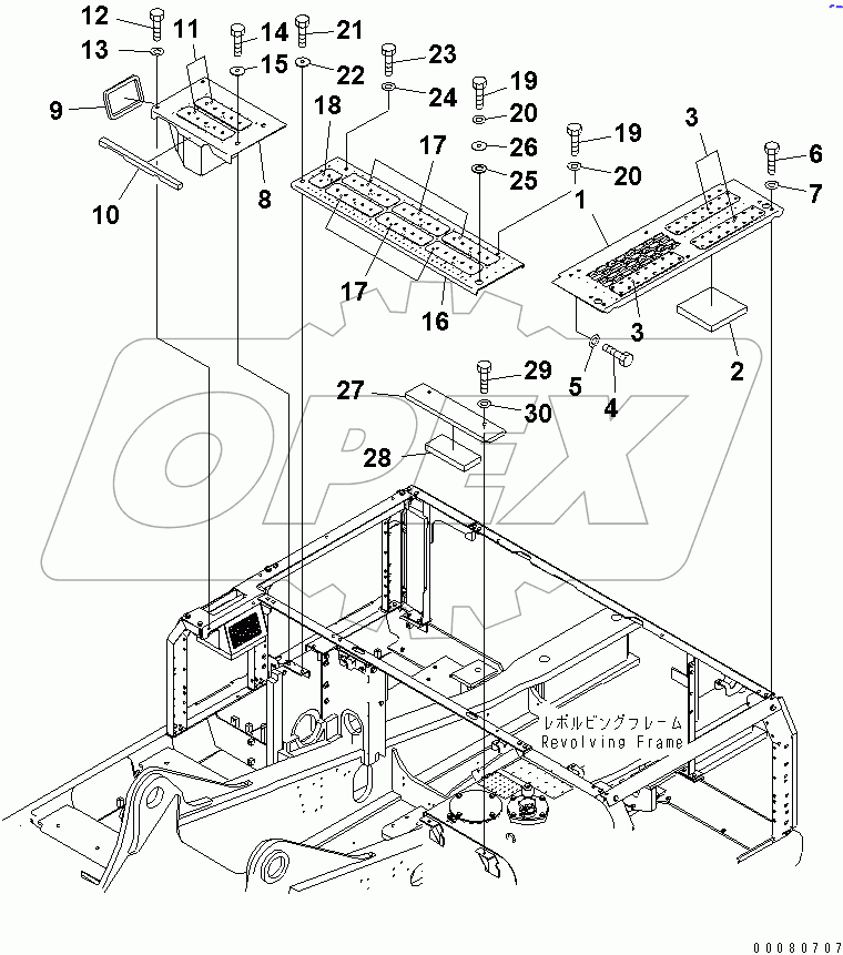  COVER (MACHINE CAB)(#60090-65364)