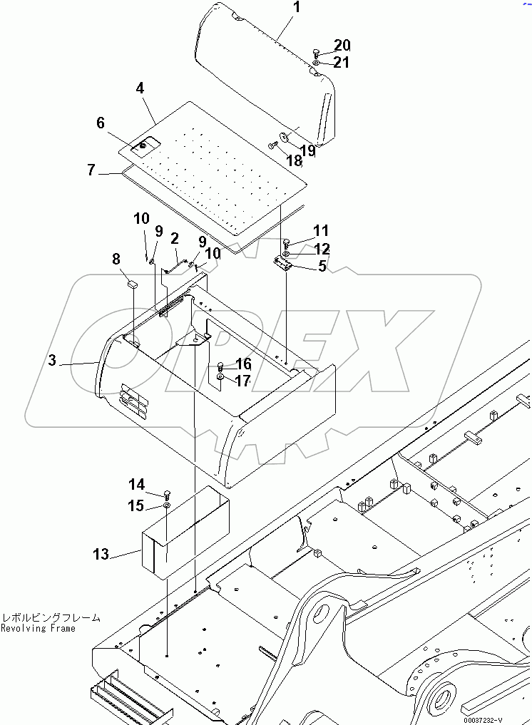  BATTERY CASE(#60001-60065)
