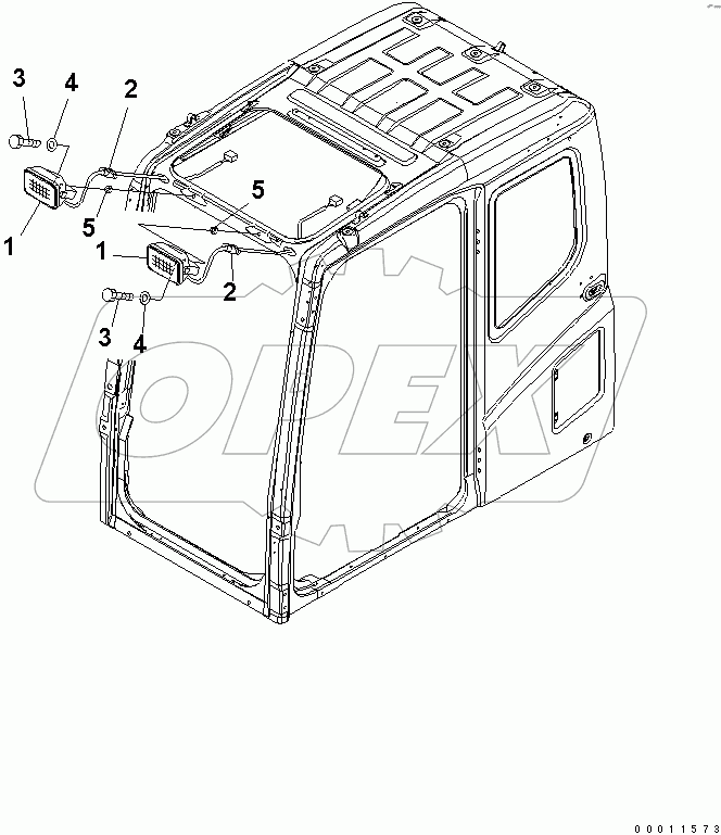  ADDITIONAL WORK LAMP