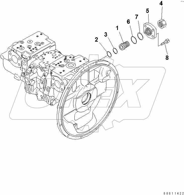  MAIN PUMP (5/11)(#60001-65364)
