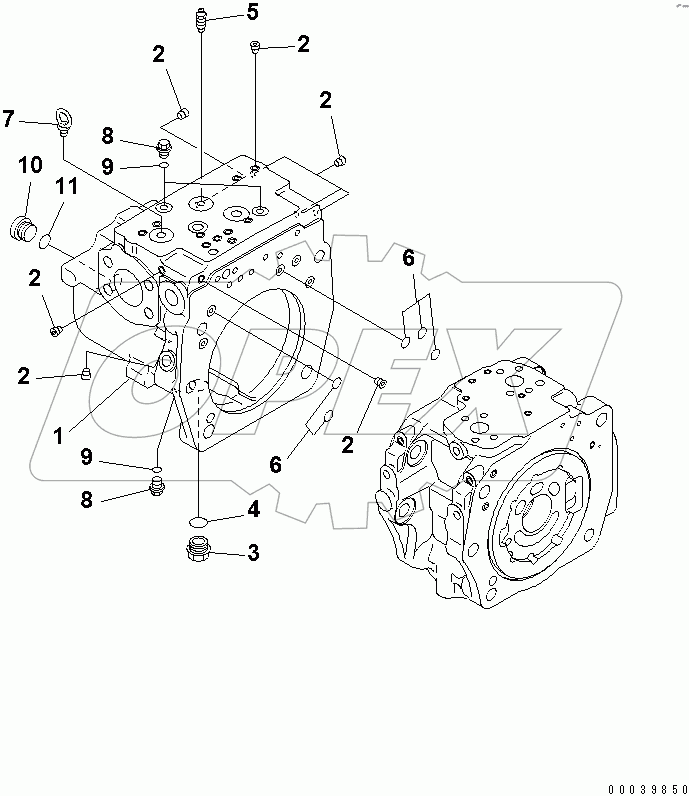  MAIN PUMP (6/12)(#65365-)