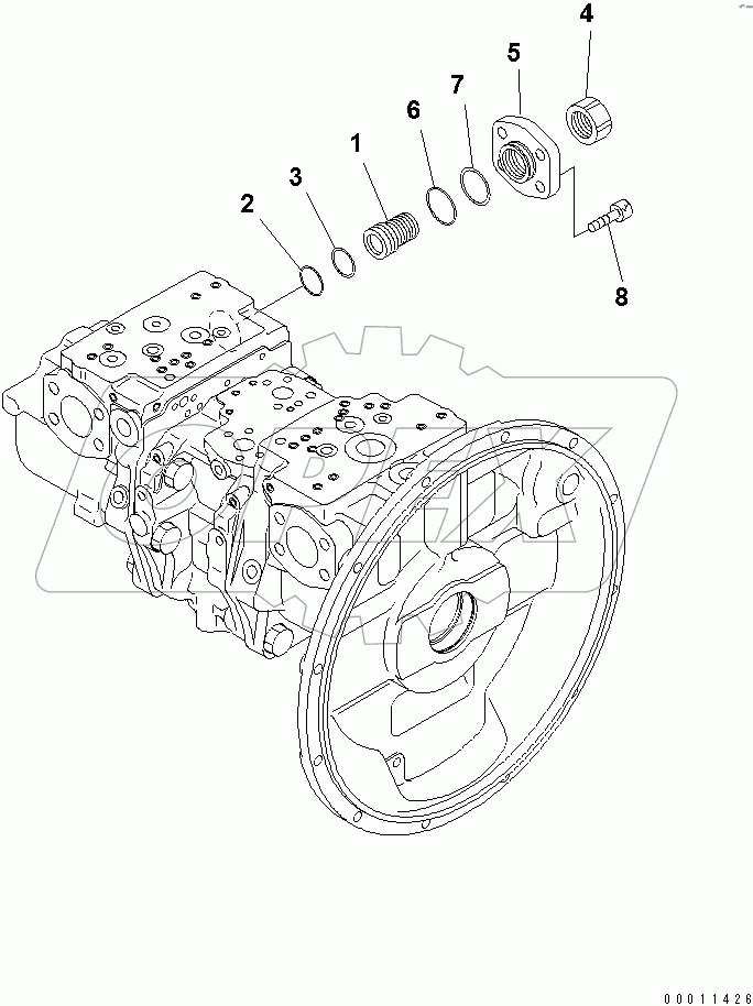  MAIN PUMP (9/11)(#60001-65364)