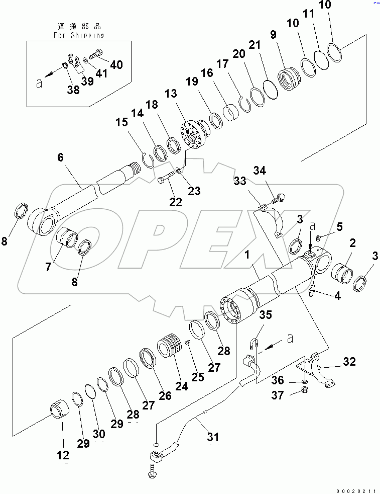  B00M CYLINDER (FOR BURST VALVE)