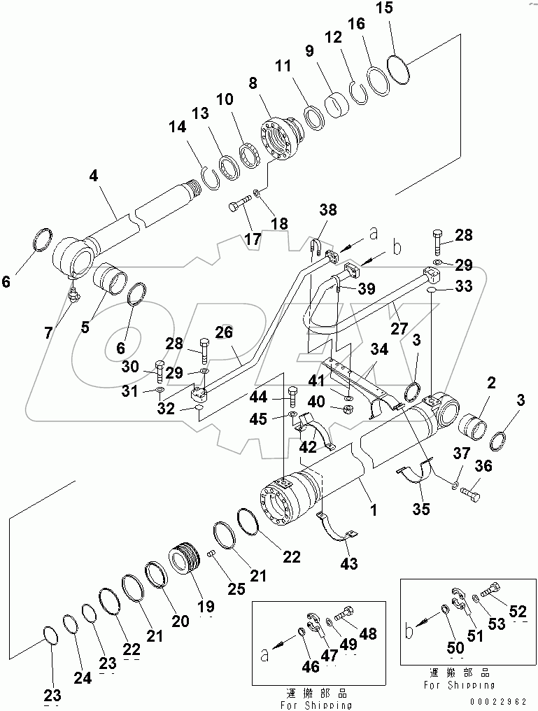  BUCKET CYLINDER (FOR LOADER)