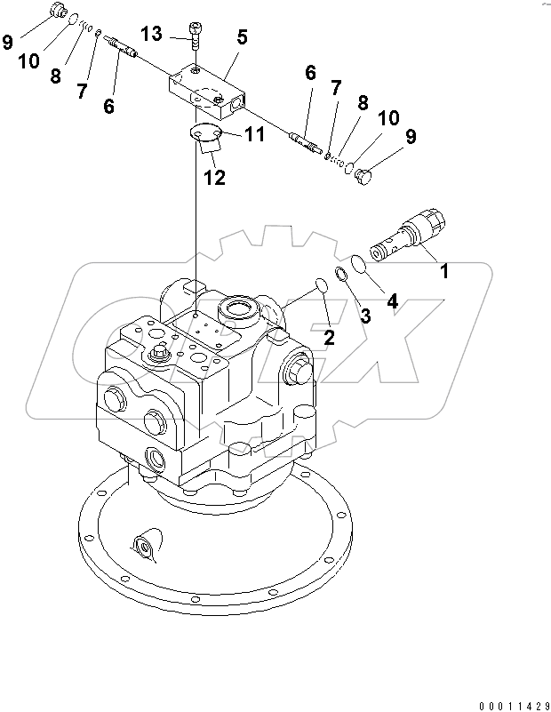  SWING MOTOR (3/3)
