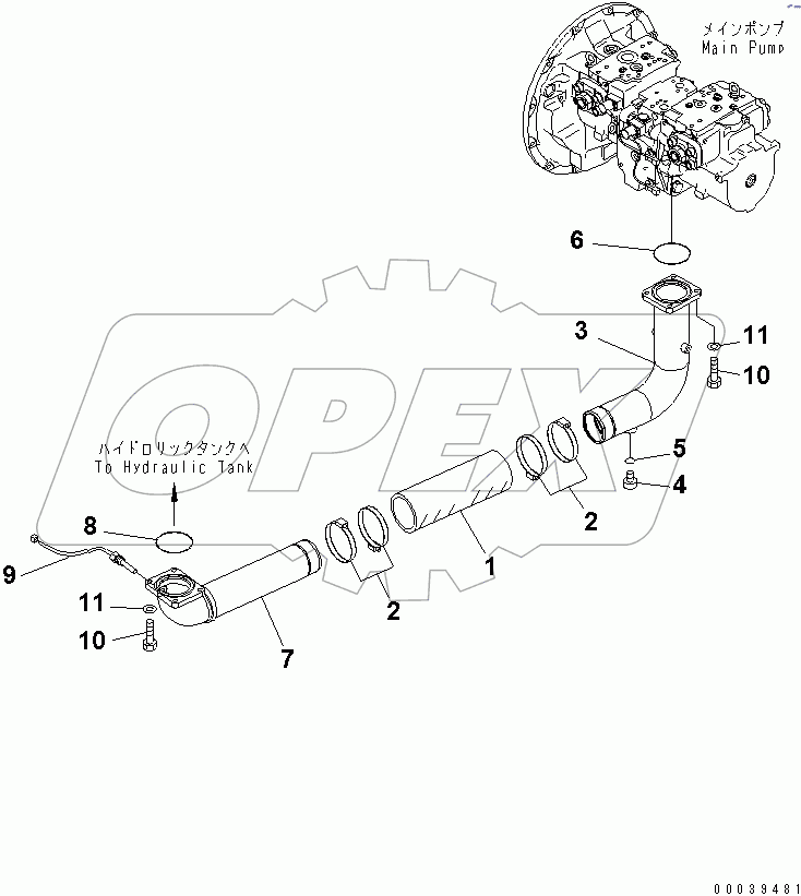  SUCTION LINE(#60001-65364)