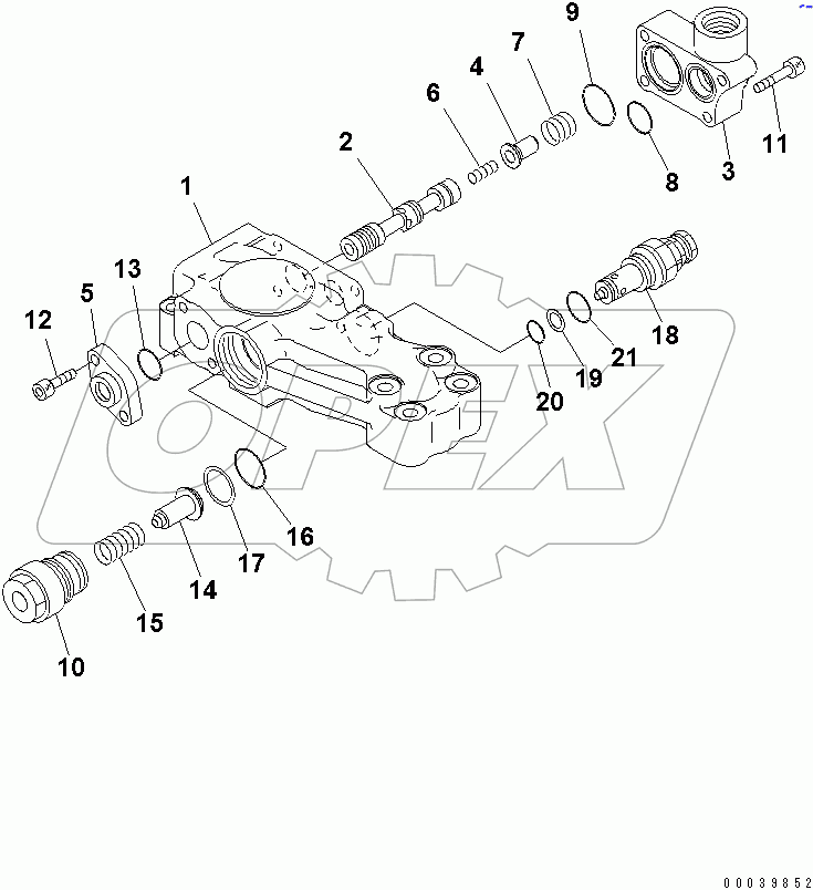  BURST VALVE (FOR BOOM CYLINDER)