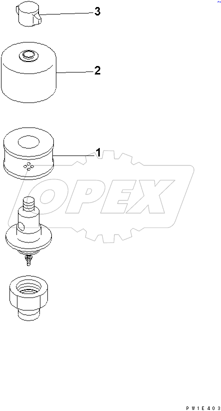  BREATHER (FOR HYDRAULIC TANK)