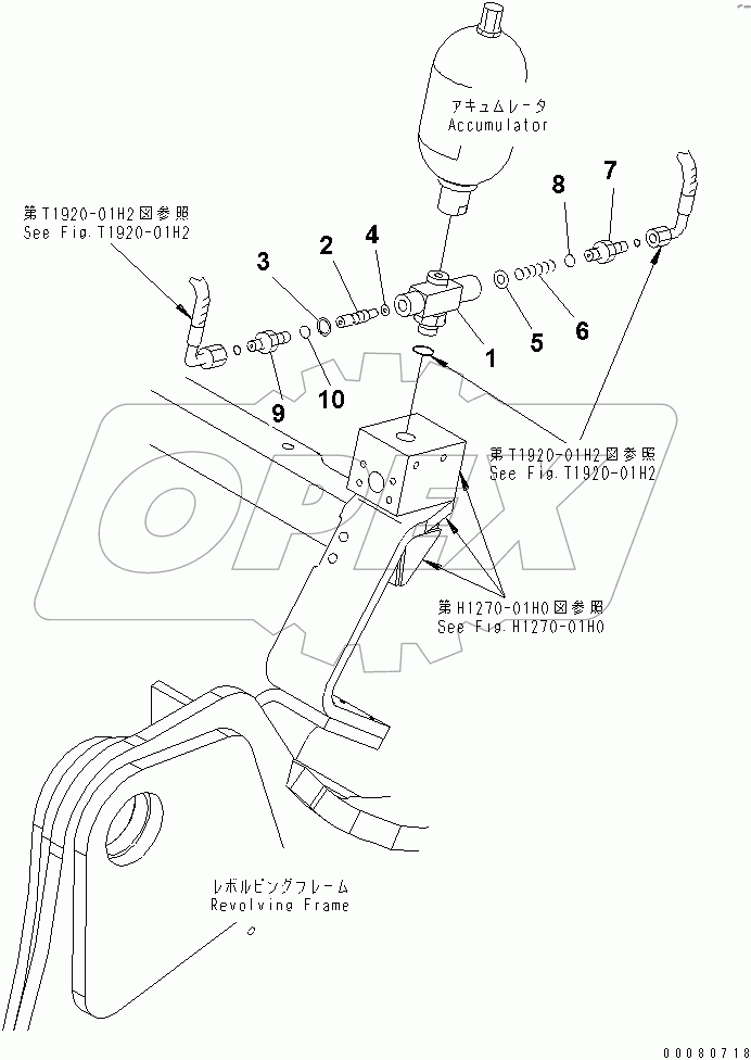  VALVE (FOR ACCUMULATOR)(#65327-)