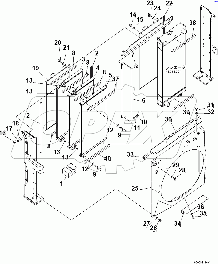  COOLING (OIL COOLER AND SHROUD)
