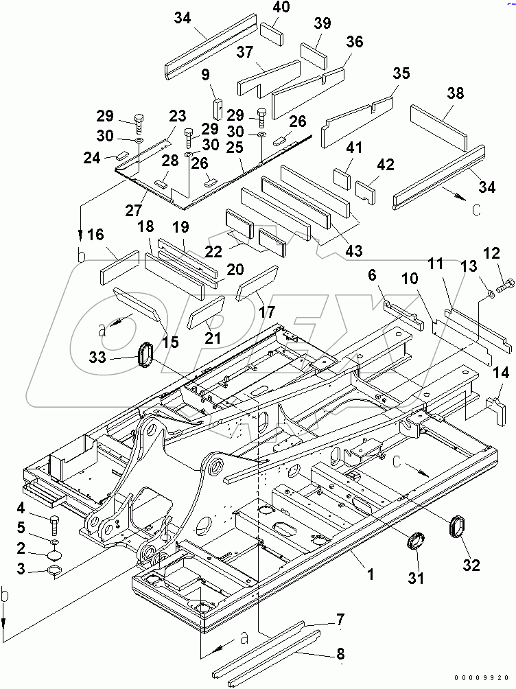  REVOLVING FRAME(#50001-50336)