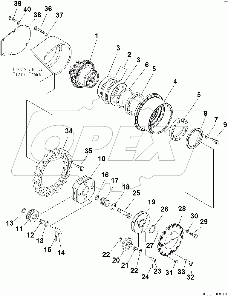  FINAL DRIVE(#50001-52355)