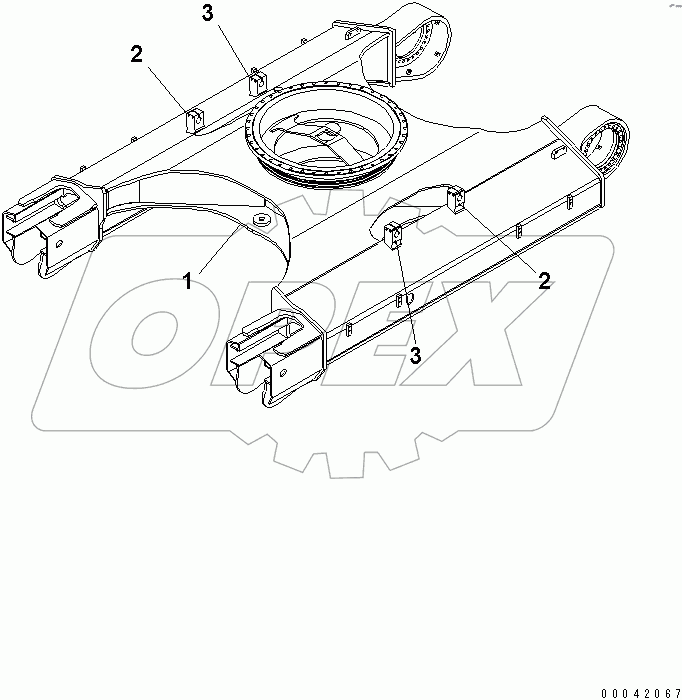  TRACK FRAME (FRAME)(#50552-)
