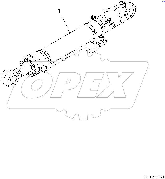  ARM CYLINDER (FOR LOADER)