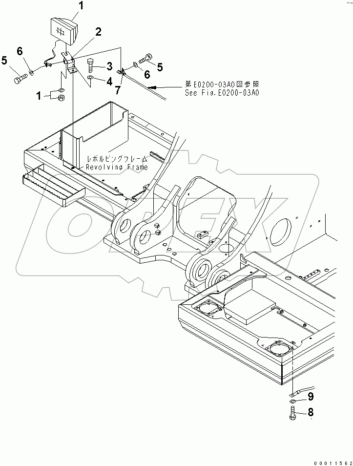  WIRING (FRONT WORKING LAMP)