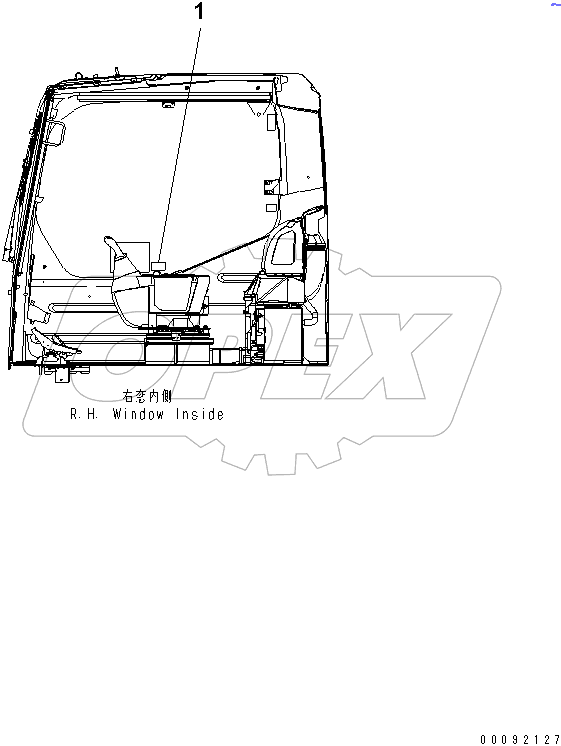  CAUTION PLATE (BLAST SITE)