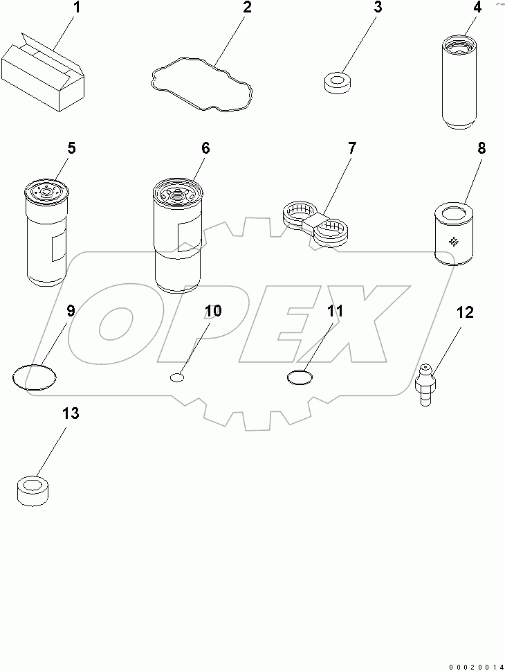  SPARE PARTS(#50004-50349)