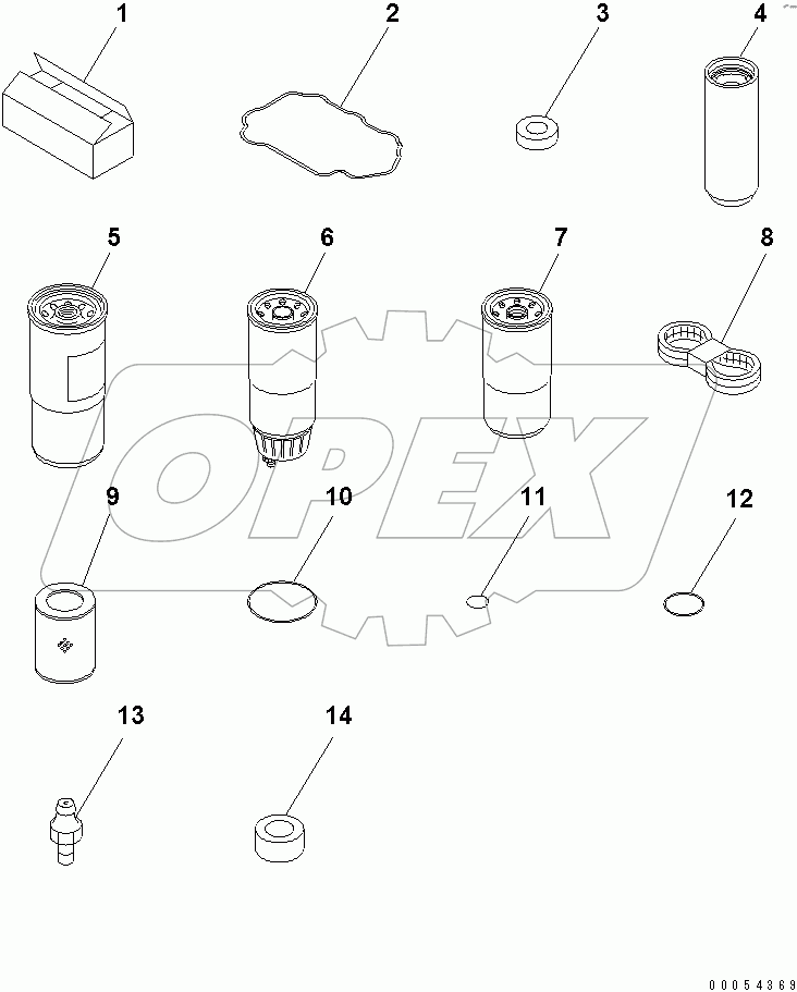  SPARE PARTS(#50350-51373)