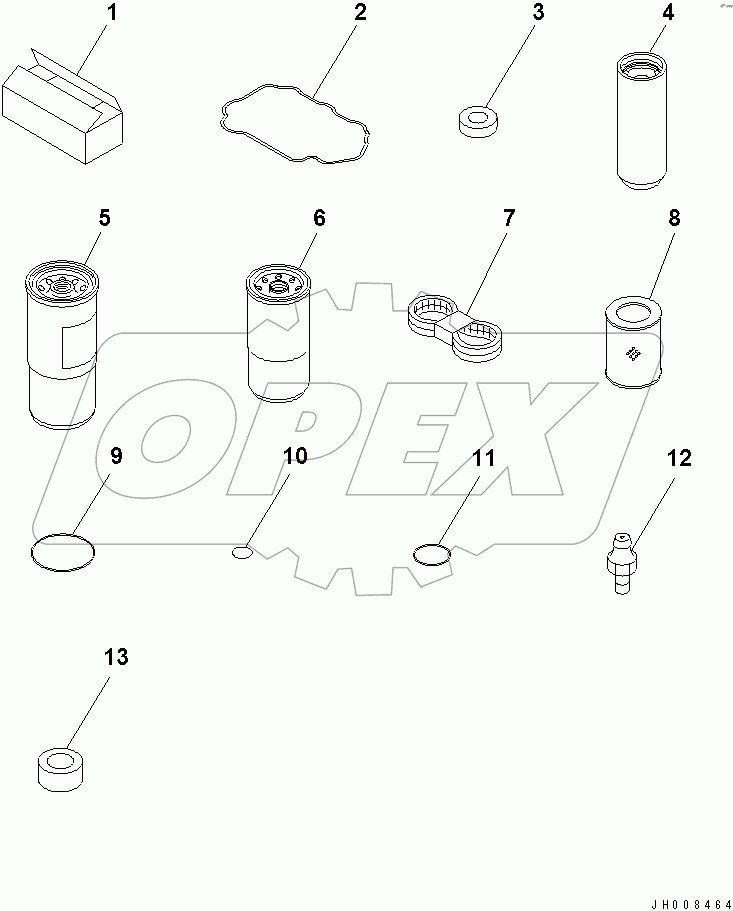 SPARE PARTS(#51374-)