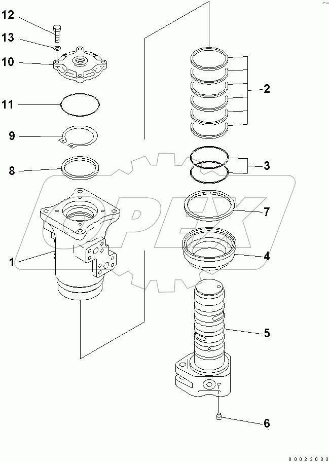  SWIVEL JOINT(#50167-50973)