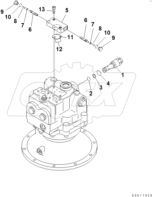  SWING MOTOR (3/3)