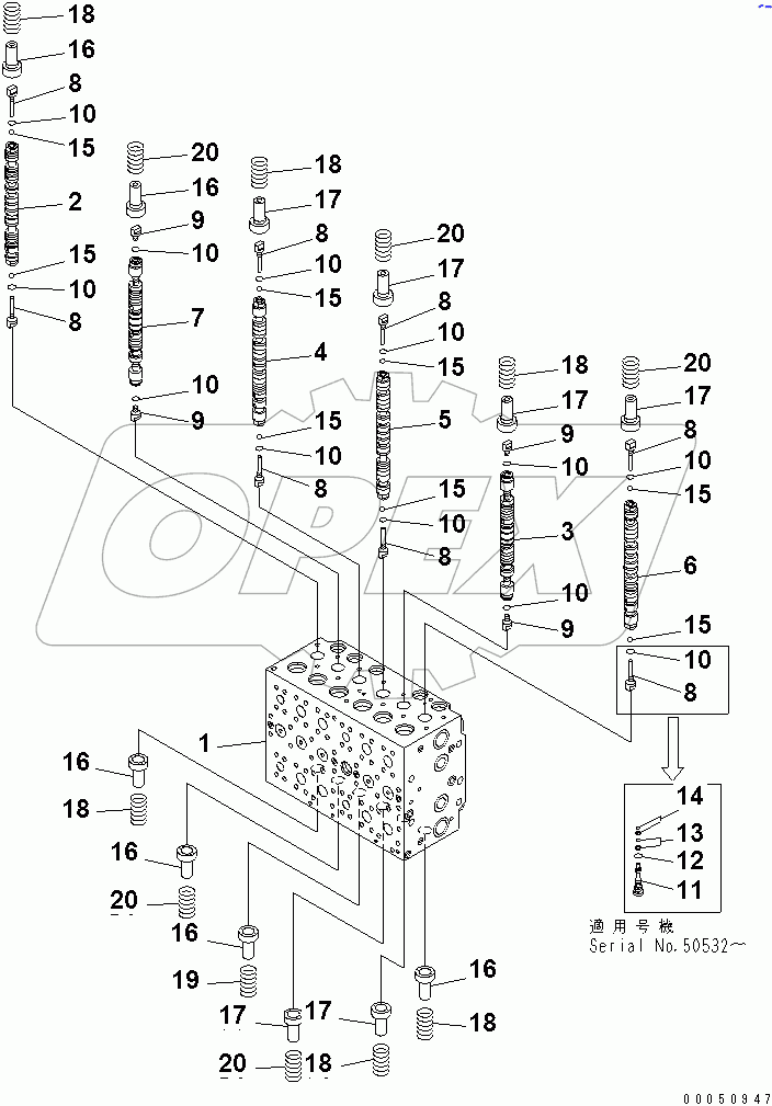  CONTROL VALVE (1/20)