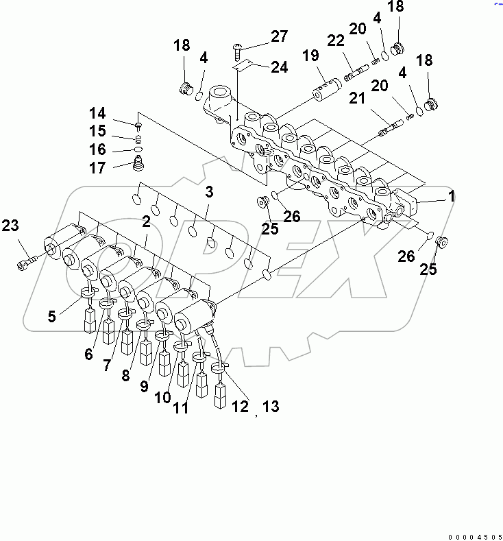  SOLENOID VALVE (INNER PARTS)