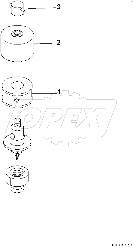 BREATHER (FOR HYDRAULIC TANK)