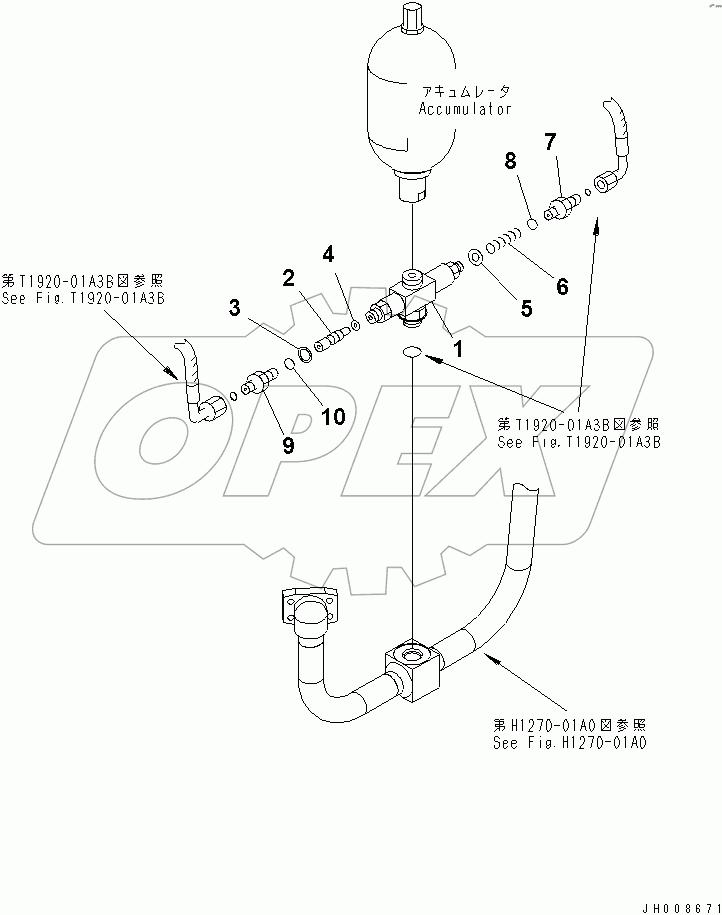  VALVE (FOR ACCUMULATOR)(#51112-)