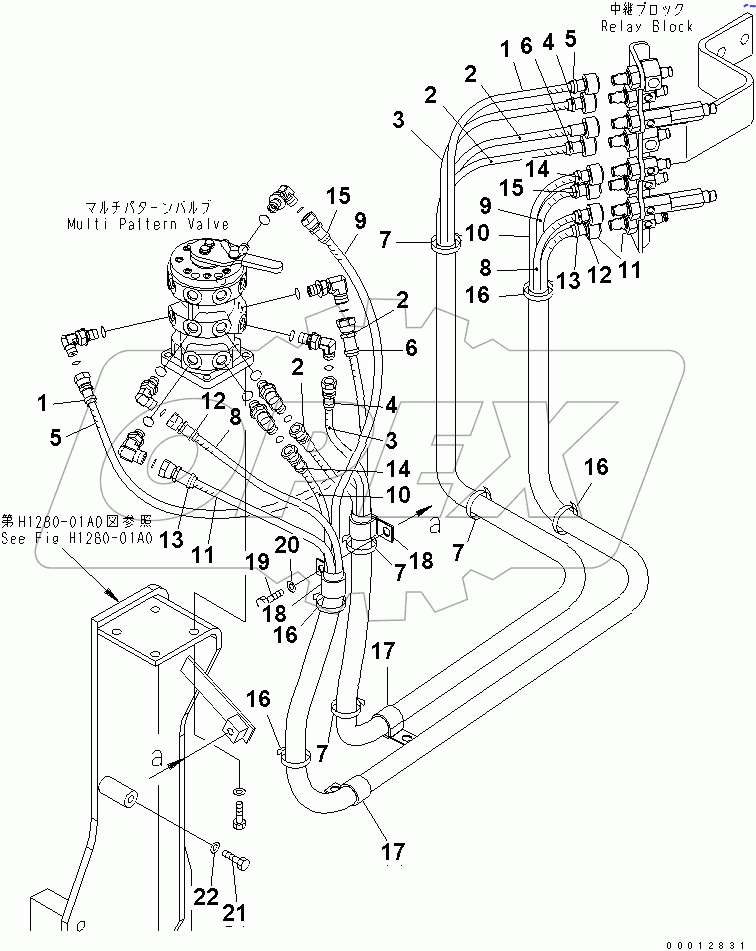  MULTI CONTROL PATTERN (4 WAY) (HOSE)