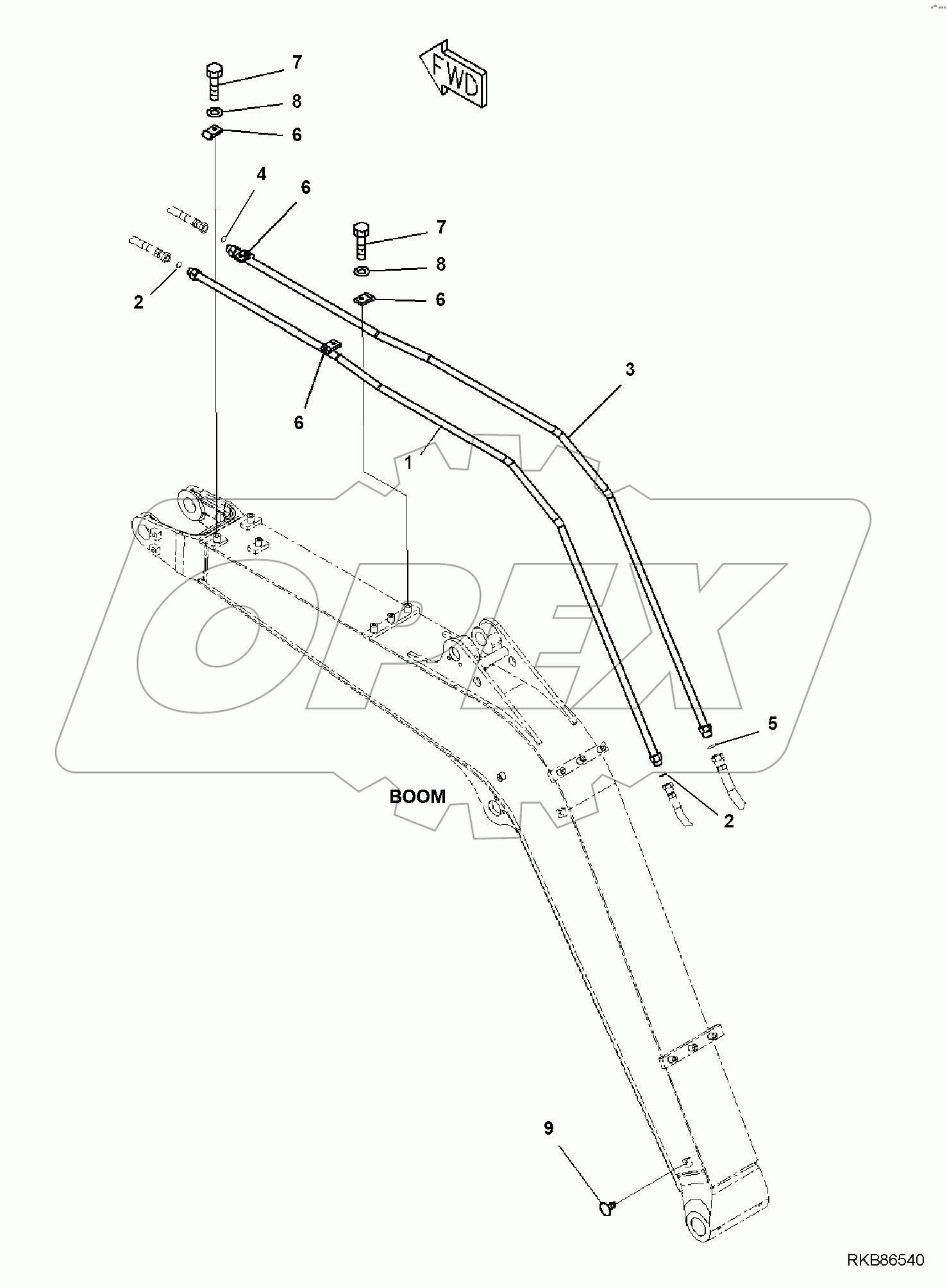  BOOM, WITH ATTACHMENT LINE, PHOCOMEX, ATTACHMENT LINE
