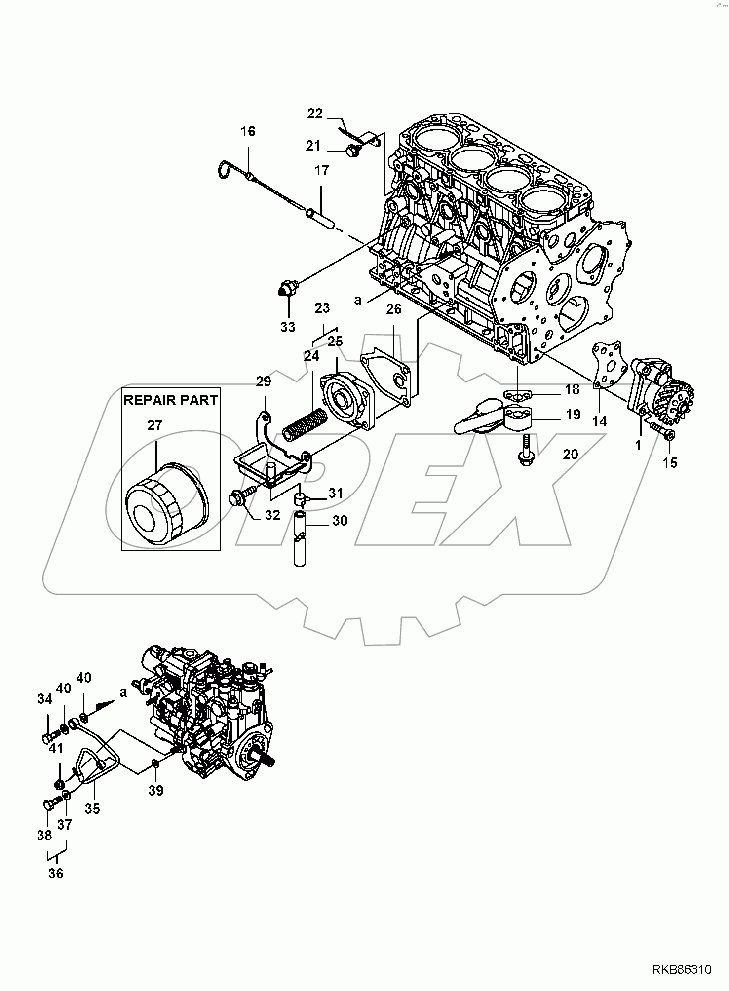  ENGINE, LUBRICATING OIL SYSTEM